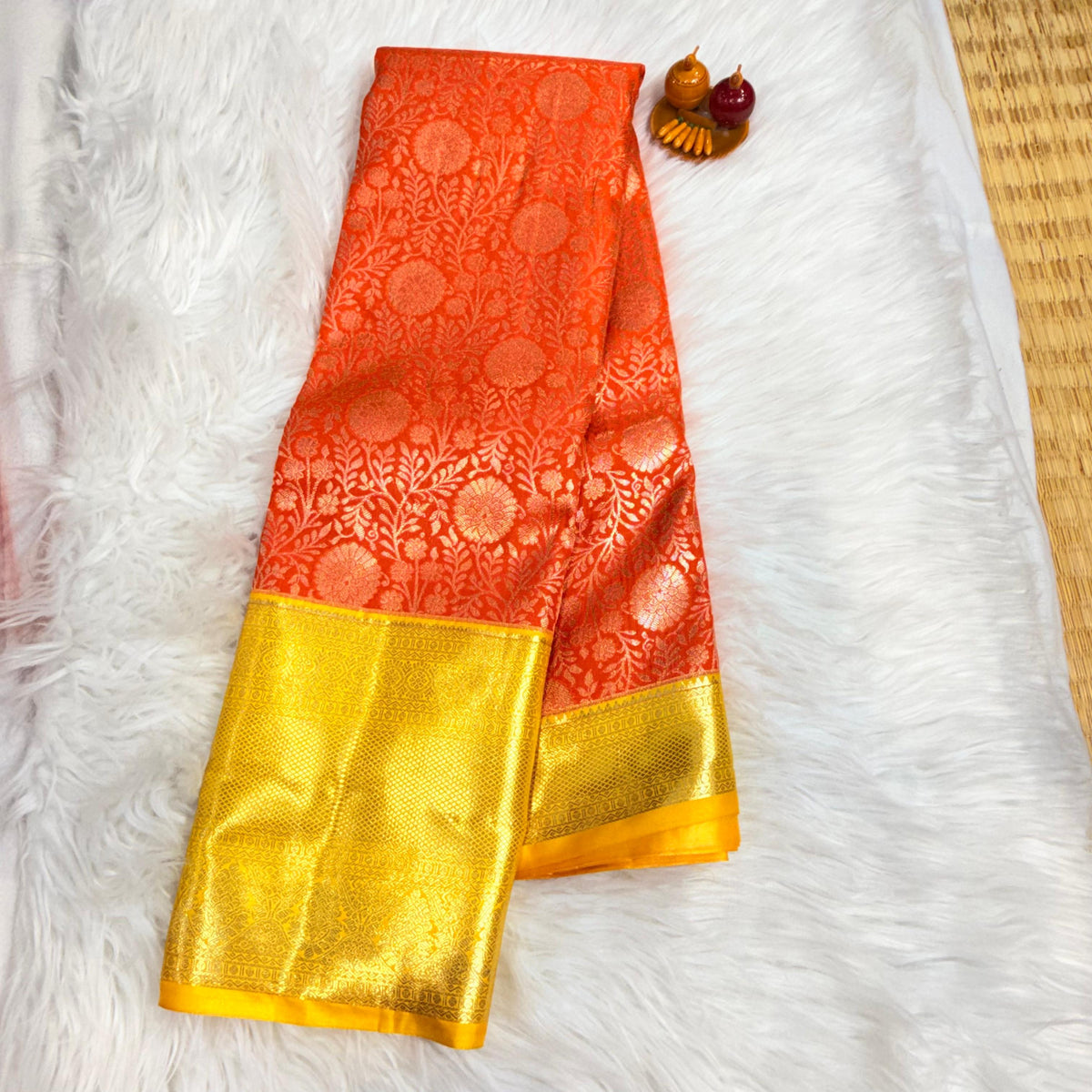Semi Kanchipattu Saree