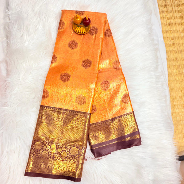 Semi Kanchipattu Saree