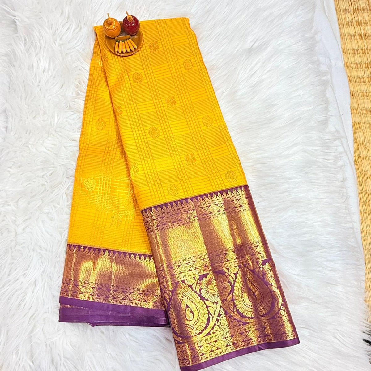 Semi Kanchipattu Saree