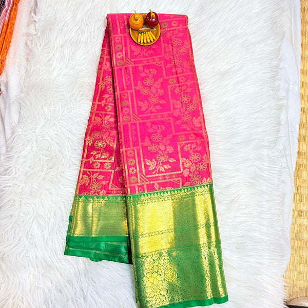 Semi Kanchipattu Saree