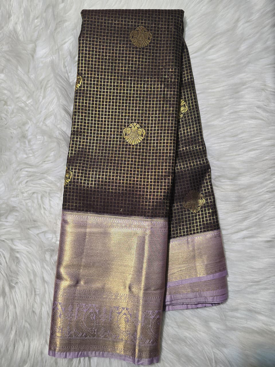 Semi Kanchipattu Saree