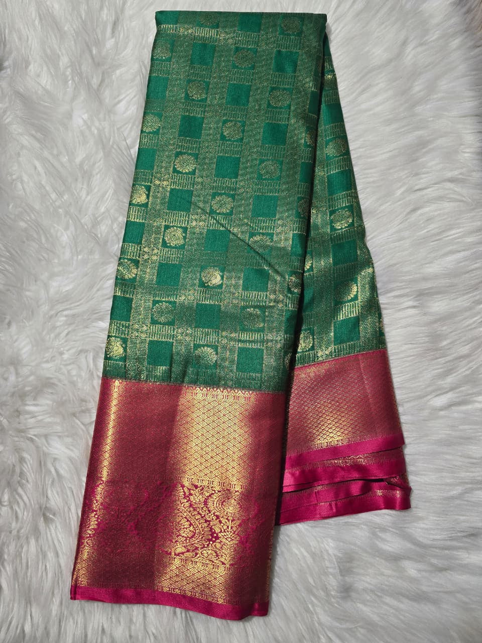 Semi Kanchipattu Saree