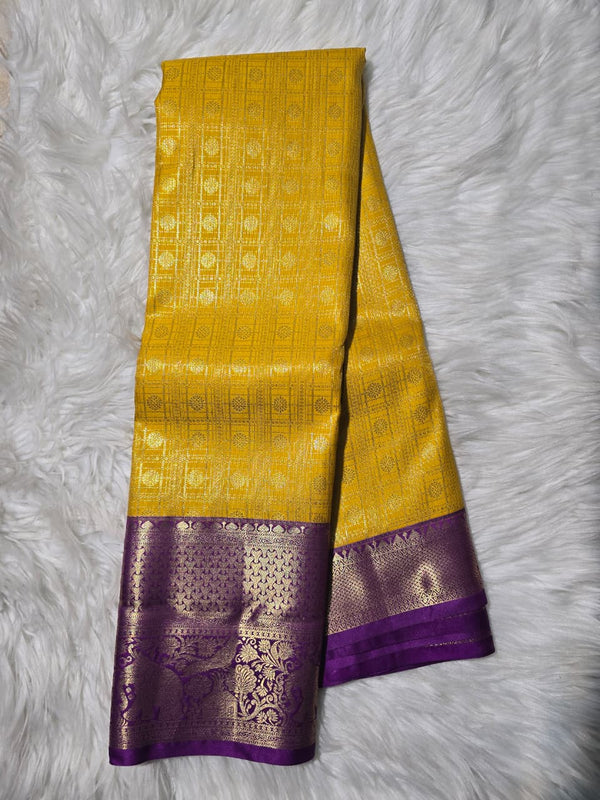 Semi Kanchipattu Saree