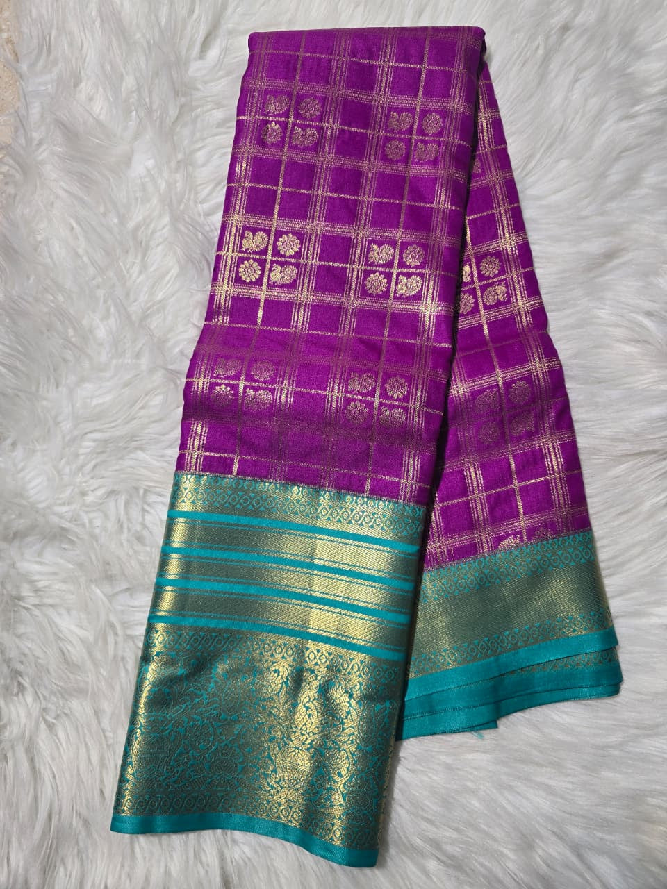 Semi Kanchipattu Saree