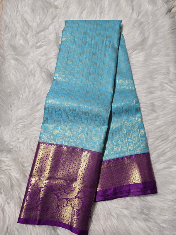 Semi Kanchipattu Saree