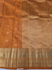 Kanchi Pattu - Orange