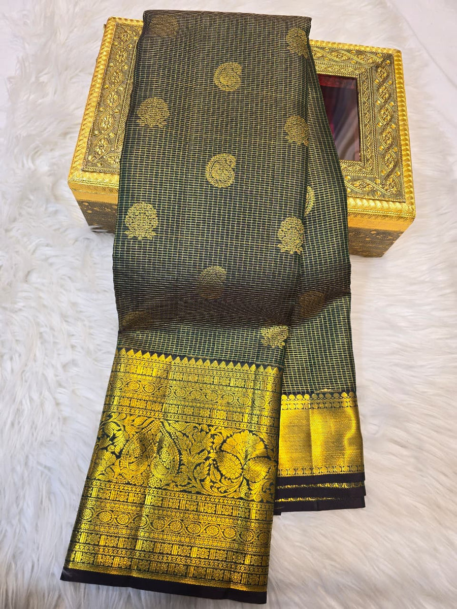 Vintage Kanchi Pattu - Varam
