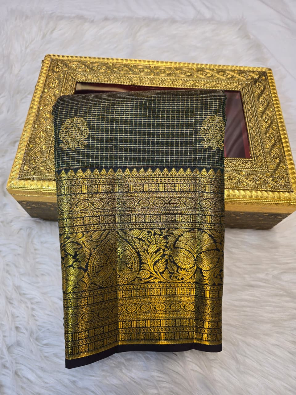 Vintage Kanchi Pattu - Varam