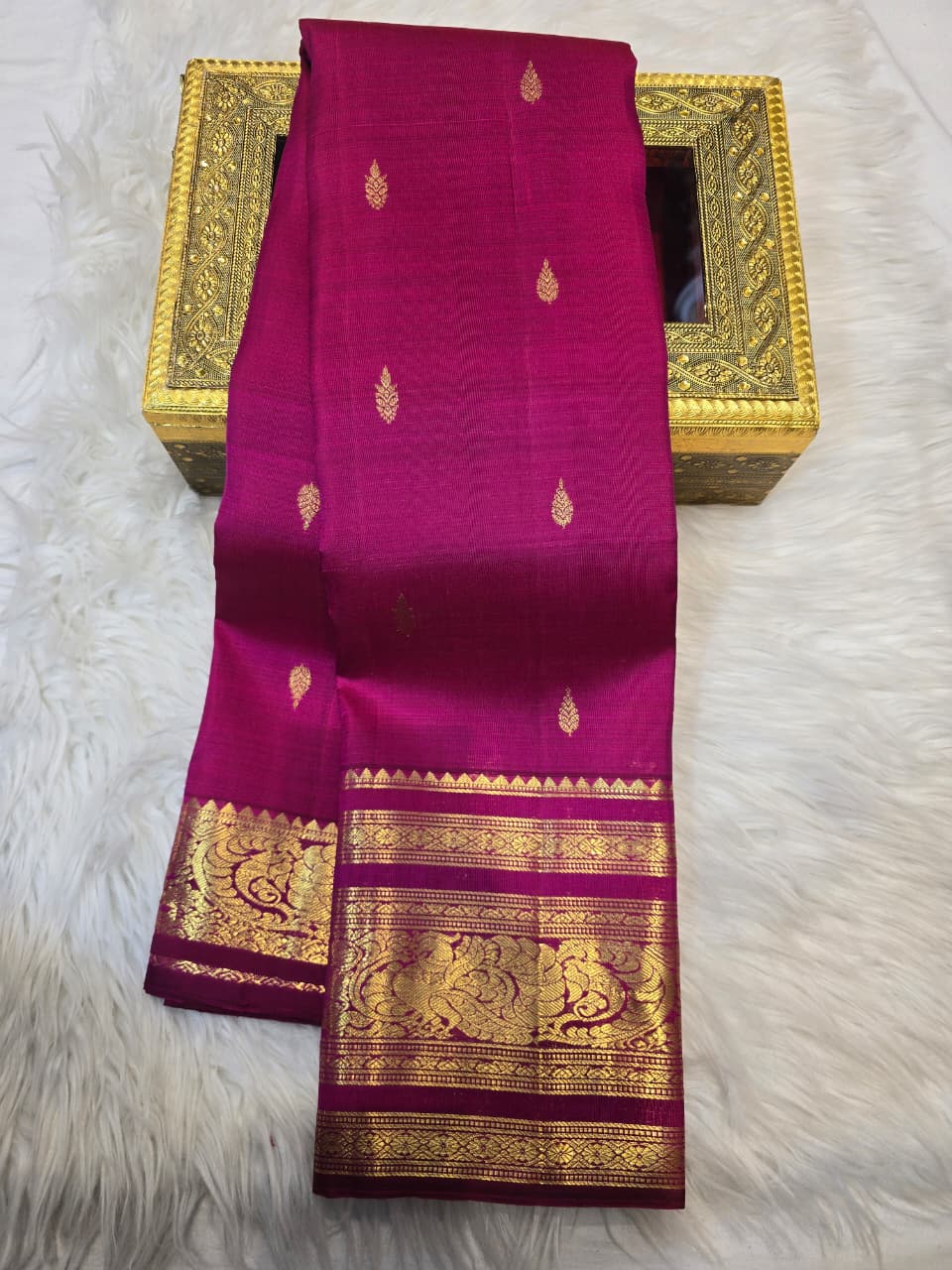 Kanchi Korvai Border - Varam