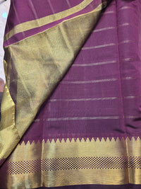 Soft Kanchi Checks - Maroon
