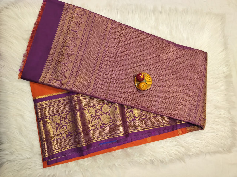 Vintage Light Weight Pattu (Durga)