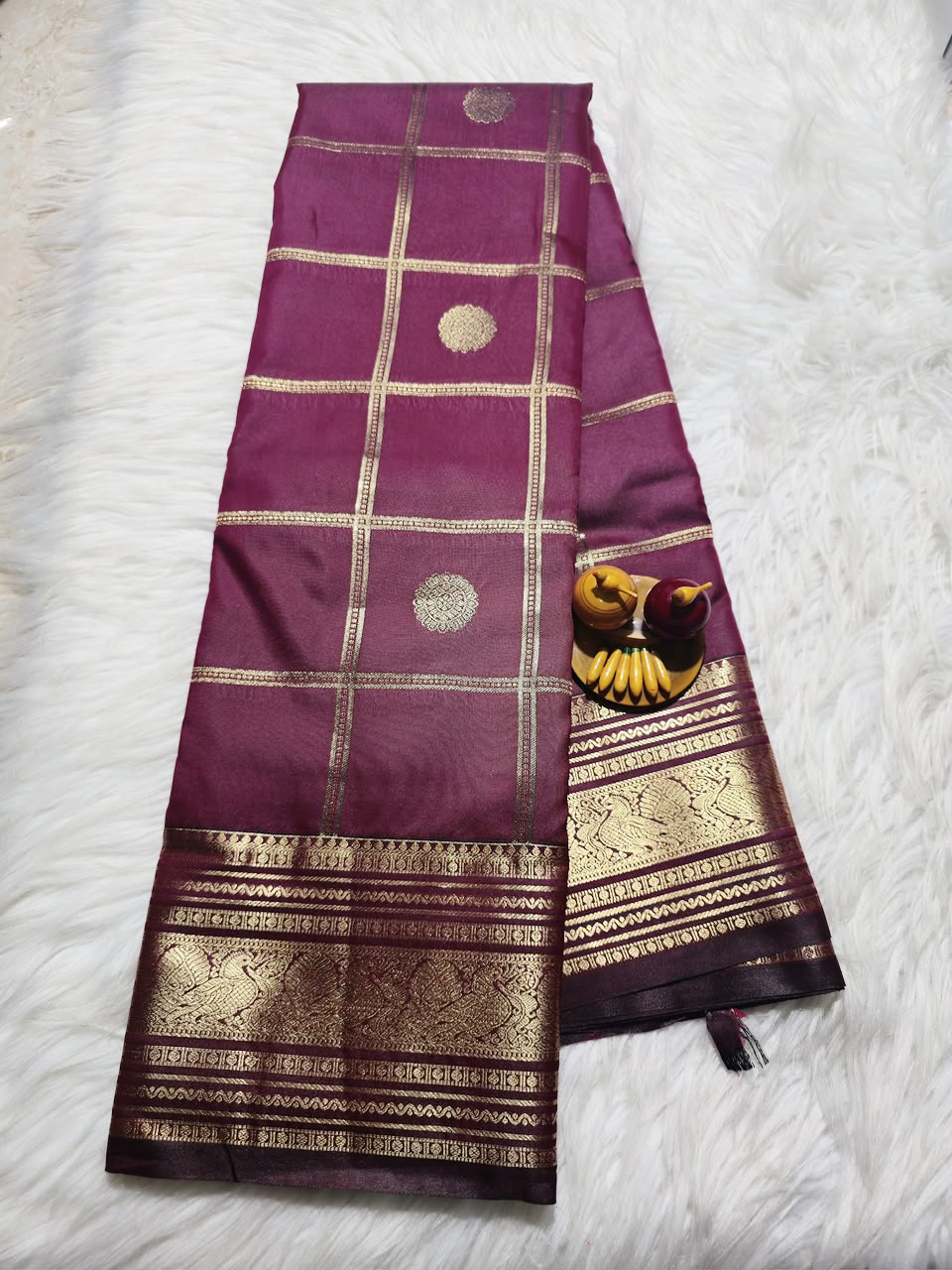 Semi Korvai Kanchipattu - Devi