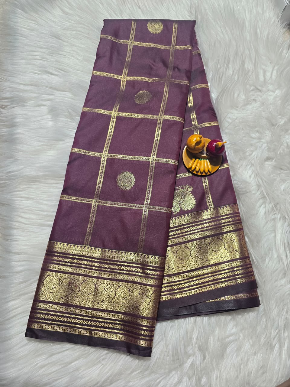 Semi Korvai Kanchipattu - Devi