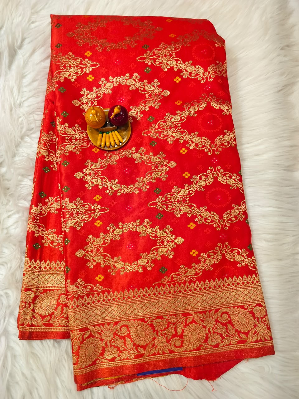 Banarasi Bandhini Saree - Tara