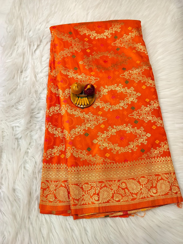 Banarasi Bandhini Saree - Tara