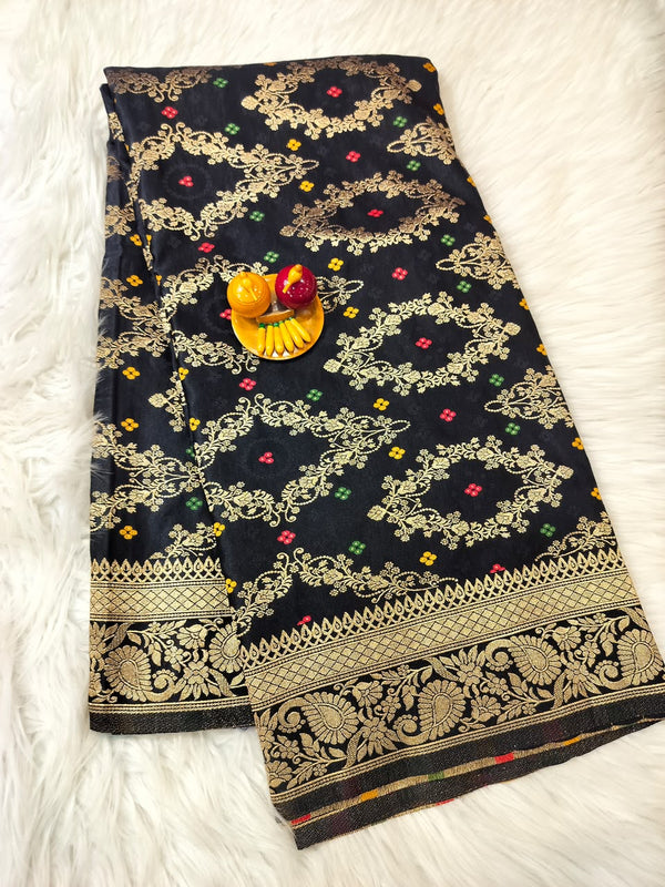 Banarasi Bandhini Saree - Tara