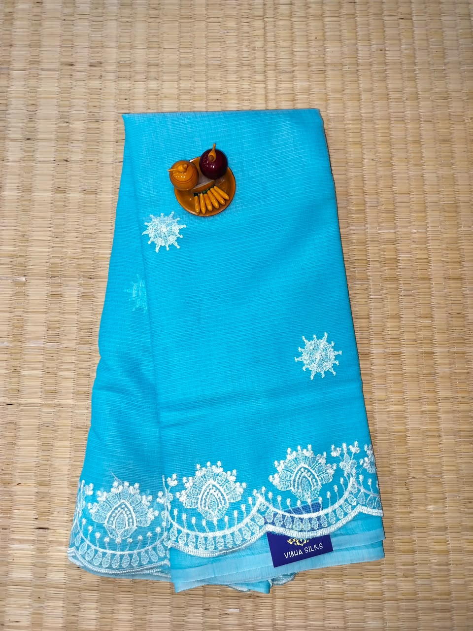 Pure Kota Embroidery Saree