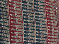 Ajrakh Mirror Work - Maroon