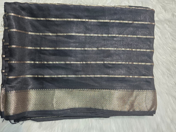 Maheshwari Silk - Black