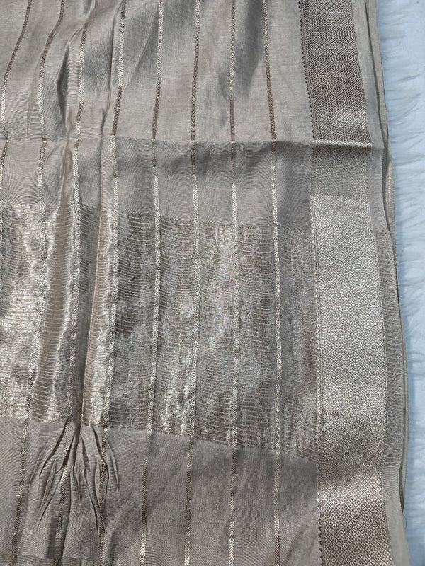 Maheshwari Silk - Ash