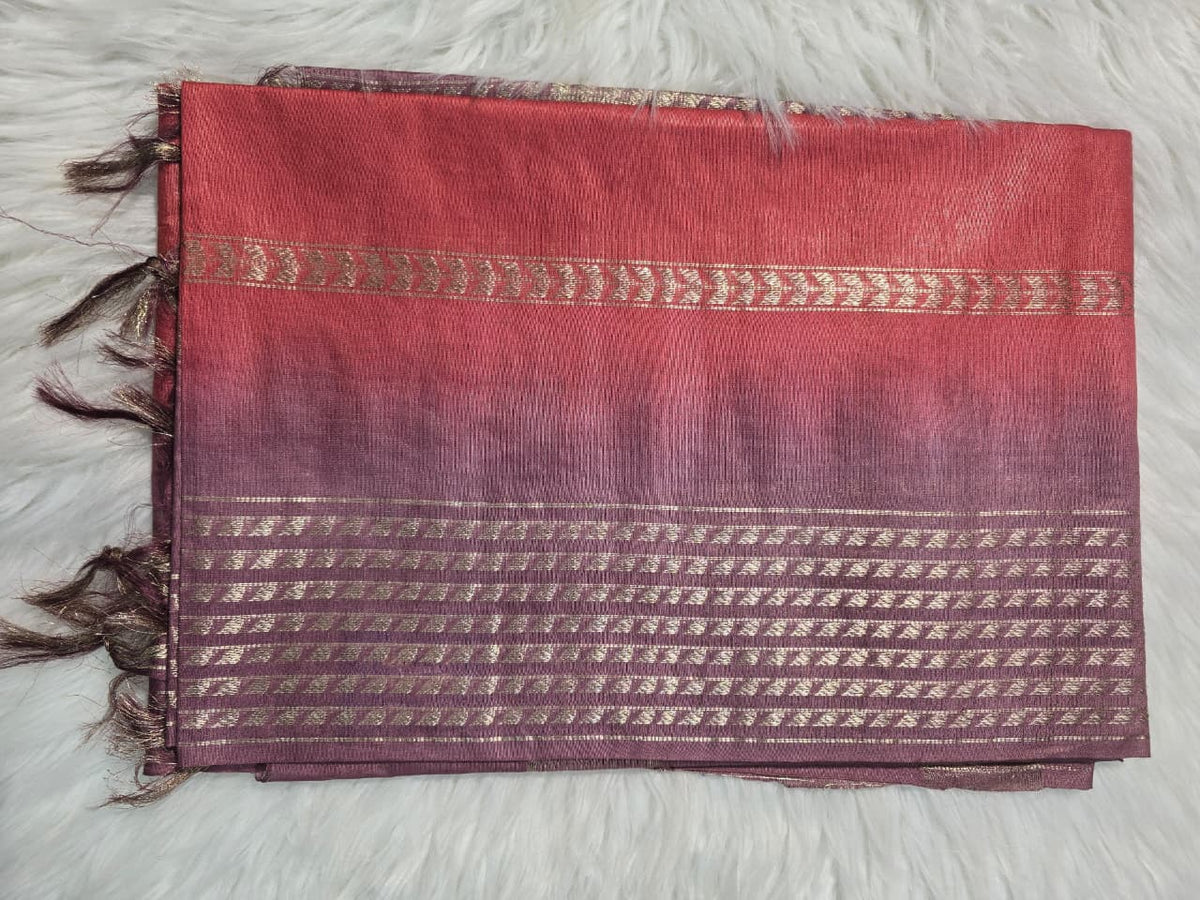 Bhagalpuri Silk BPD2 - Light Red