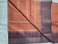 Bhagalpuri Silk BPD2 - Orange Purple